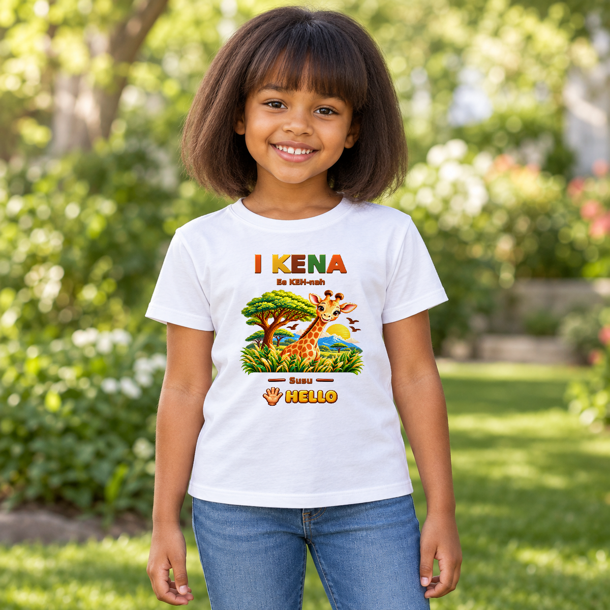 Lil Ubuntu Kids Safari — Susu Youth Tee